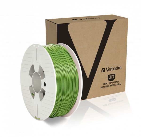 Verbatim 55324 3D print materiale Polymælkesyre (PLA) Grøn 1 kg