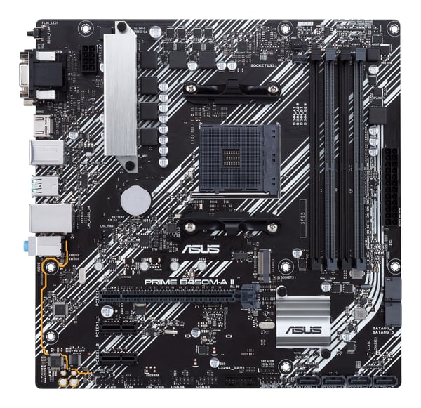 ASUS PRIME B450M-A II AMD B450 Stik AM4 micro ATX