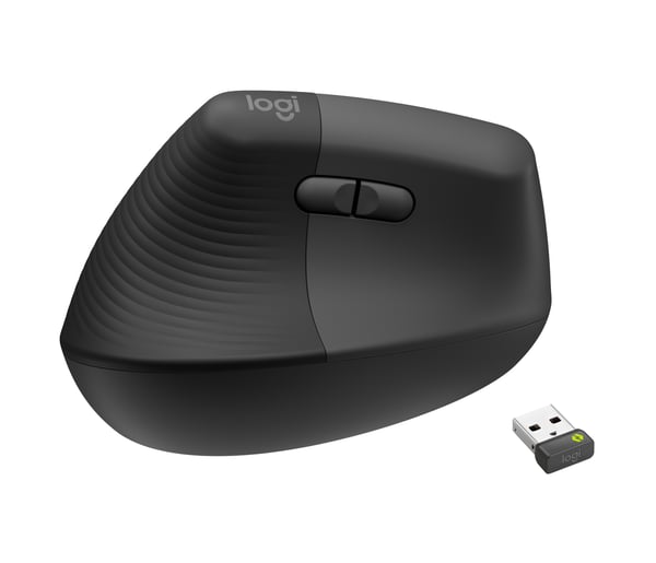 Logitech Lift for Business - Vertikal mus - ergonomisk