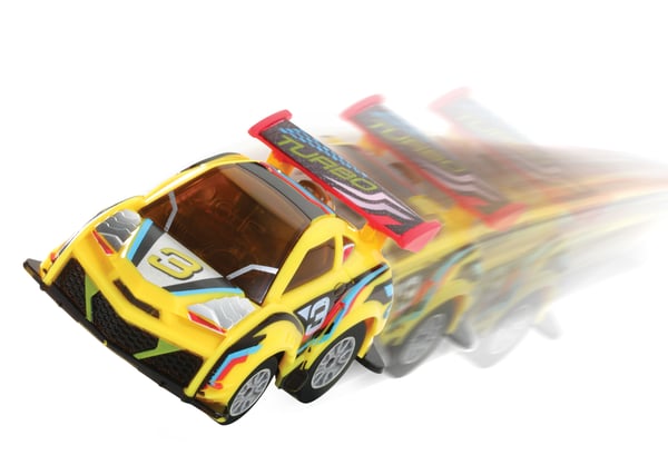 VTech Turbo Force Racers Gele Racer