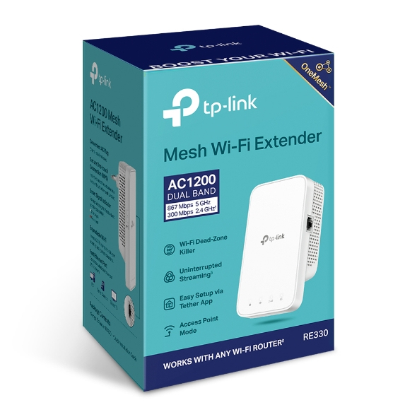 TP-Link RE335 Nätverksrepeater 867 Mbit/s Vit