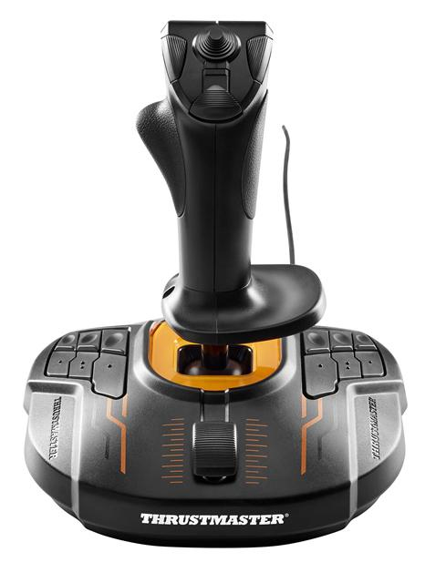 Thrustmaster T.16000M FCS Svart, Orange USB Joystick Analog / Digital PC