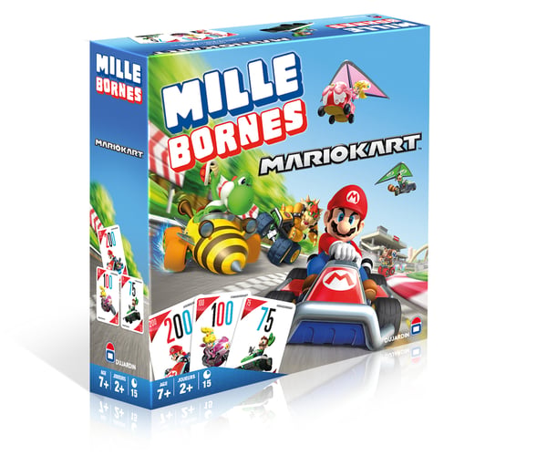 Dujardin Mille Bornes 39308 brætspil Løb