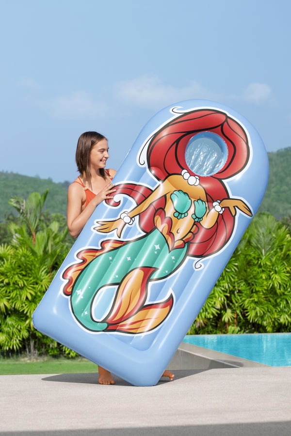 Bestway 43421 pool- och badmadrass Blå Bild PVC