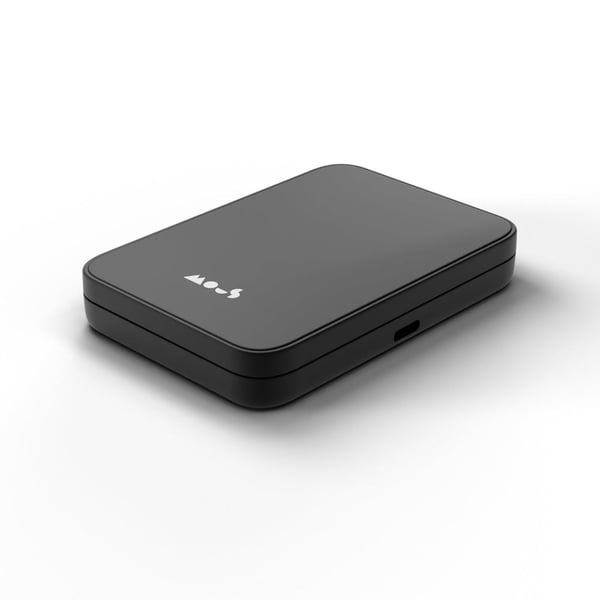 Mous TOP-A0788-BLKALU-000-W1 mobiililaitteen laturi Kuulokkeet, Älypuhelin, Älykello Musta USB Langaton lataaminen Pikalataus Sisätila