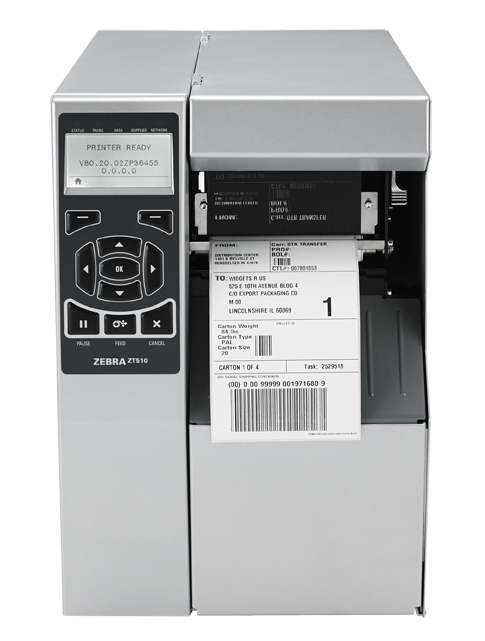 Zebra ZT510 etiketprinter Termisk overførsel 300 x 300 dpi 305 mm/sek. Ethernet LAN Bluetooth