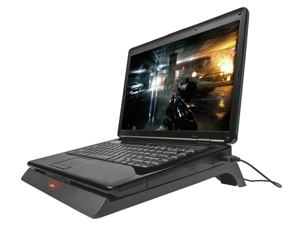 Trust GXT 220 køling til laptop 43,9 cm (17.3") Sort