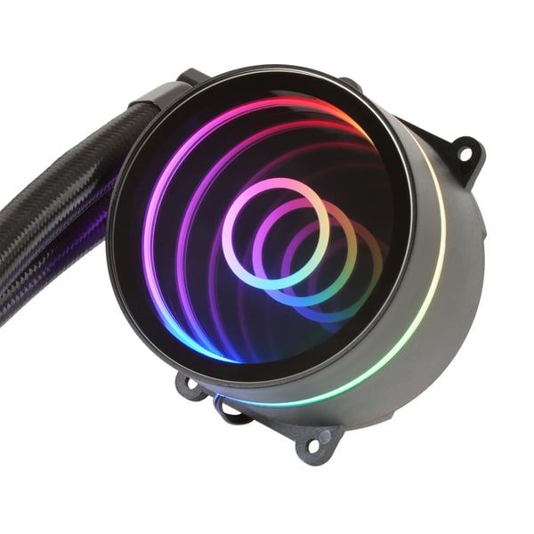 Mars Gaming MLONE240 kylsystem för dator Processor Vätskekylningskit 12 cm Svart 1 styck