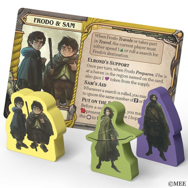 Asmodee The Lord of The Rings: Fate of The Fellowship Brætspil