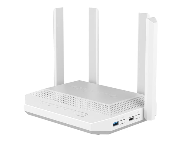 Keenetic Hero (KN-1012) trådløs router 2.5 Gigabit Ethernet Dual-band (2,4 GHz / 5 GHz) Hvid
