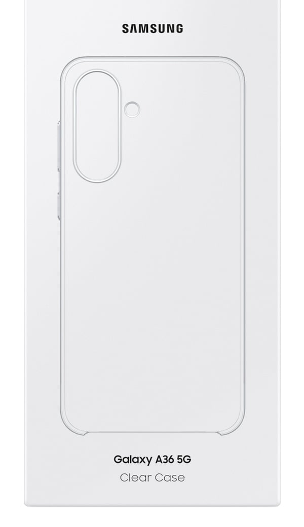 Samsung EF-QA366 mobiltelefonfodral 17 cm (6.7") Mobilskal Transparent