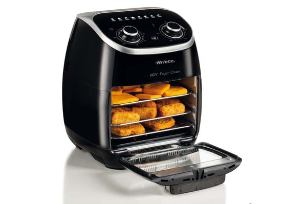 Ariete 4619/00 Yksi 11 L Erillinen 2000 W Kuumakiertoilmakypsennin Musta