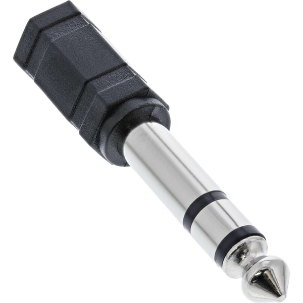 InLine 99305 kabel kønsskifter 3.5mm jack female 3.5mm F Sort