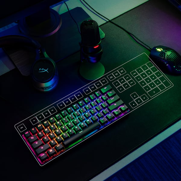 HyperX Alloy Origins 60 – mekaaninen pelinäppäimistö – HX-punainen
