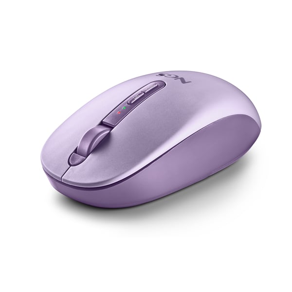 NGS FOG DUAL PURPLE mus Universel Ambidextrous RF trådløs + Bluetooth 1600 dpi