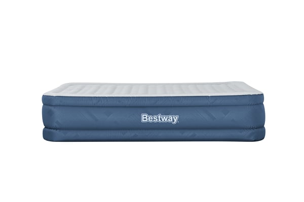 Bestway 69075 / 23 luftmadras Dobbelt madras Blå, Hvid Unisex