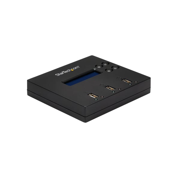 StarTech.com 1:2 Fristående USB 2.0 USB-minnesduplicerare och -raderare