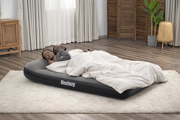 Bestway 671BR ilmapatja Kaksoispatja Musta, Harmaa Unisex