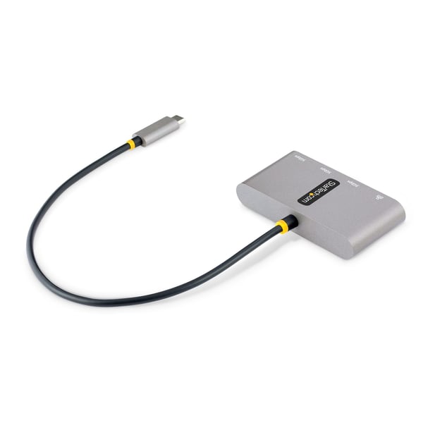 StarTech.com 3-Port USB-C Hubb med Ethernet, 3x USB-A Portar, Gigabit Ethernet, USB 3.0 5Gbps, Bussdriven