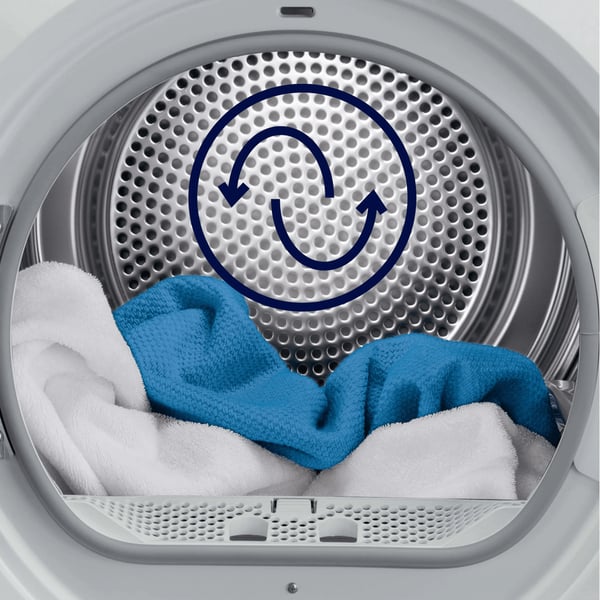 Electrolux EW7H583B tumlare Fristående Frontmatad 8 kg Vit