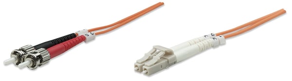 Intellinet 470445 InfiniBand och fiberoptisk kabel 10 m LC st Orange
