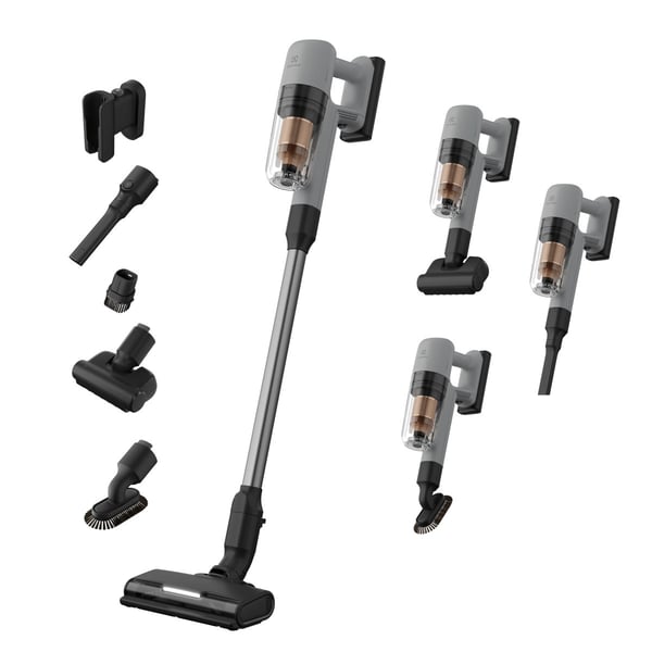 Electrolux EP72AB21UG Skaftdammsugare Batteri Torr HEPA, Skum, Mikro Utan påse 0,3 l Grå 4 Ah
