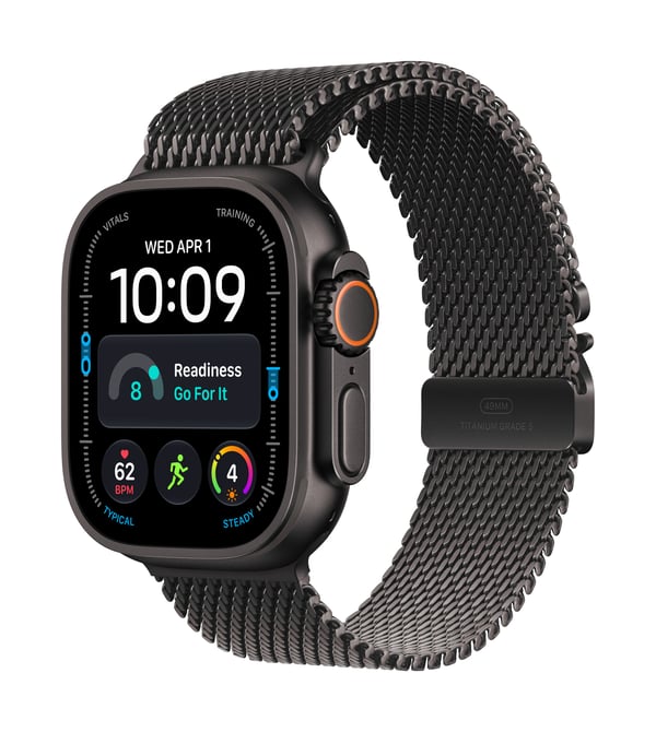 Apple Watch Ultra 4 OLED 49 mm Digital 422 x 514 pixel Berøringsskærm 5G Sort Wi-Fi GPS (satellit)