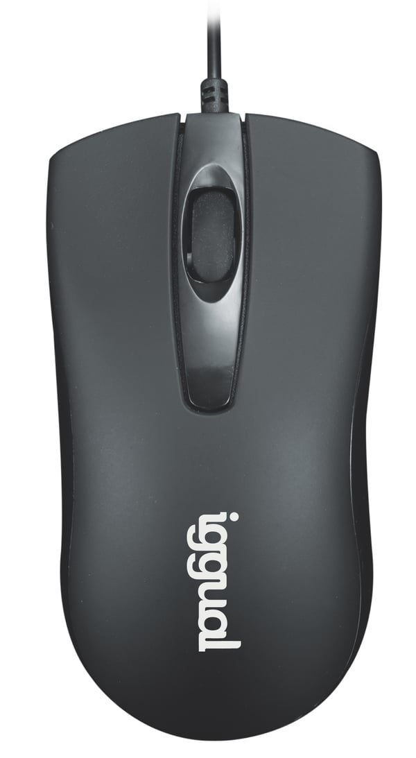 iggual IGG317648 mus Kontor Ambidextrous USB Type-A 1200 dpi