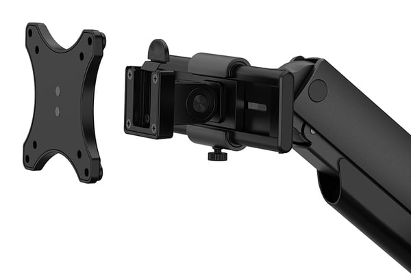 Neomounts DS65S-950BL2 skærmbeslag og -stativer 86,4 cm (34") Skrivebord Sort