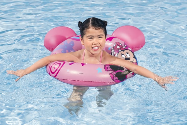 Bestway 9102N pool- och badmadrass Rosa Bild PVC Simring