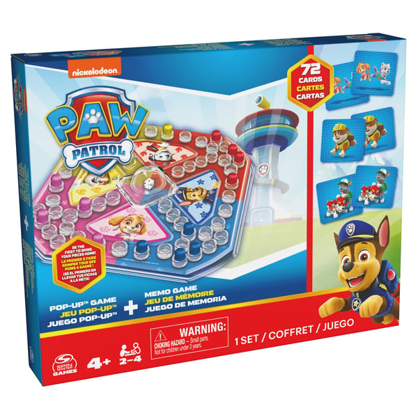 Games PAW Patrol Pop-Up Lautapeli Monilajinen