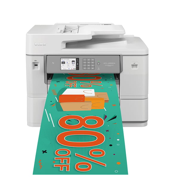 Brother MFC-J6959DW Multifunktionsprinter Inkjet A3 1200 x 4800 dpi 30 sider pr. minut Wi-Fi Brother MFC-J6959DW Multifunktionsprinter Inkjet A3 1200 x 4800 dpi 30 sider pr. minut Wi-Fi