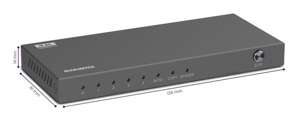 Marmitek 25008641 video-splitter HDMI 2x HDMI