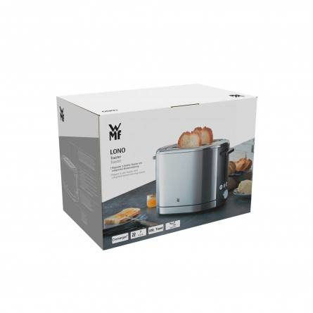 WMF Bueno Pro 6 2 skive(r) 870 W Sort, Sølv