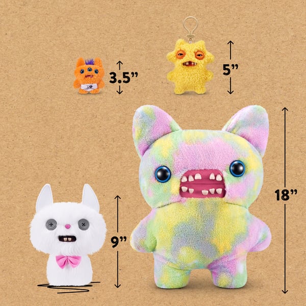 Hug-A-Lumps Fuggler Alley Cats 23 cm Assortment