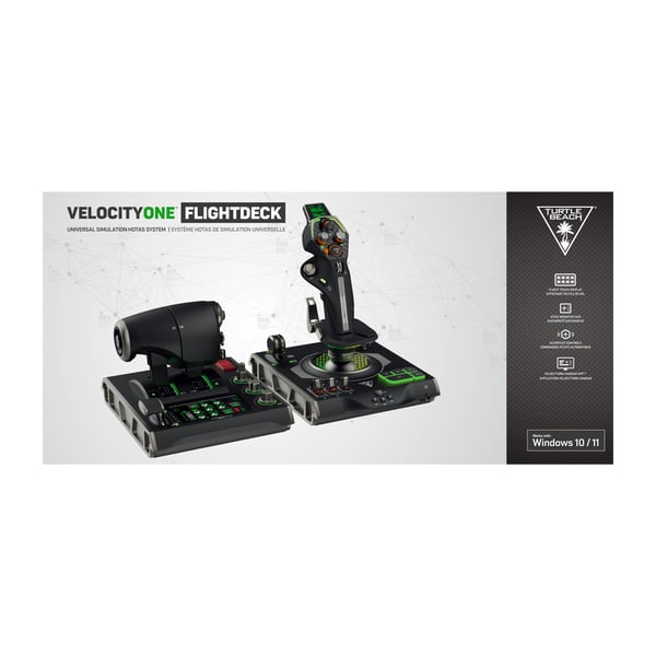 Turtle Beach VelocityOne Sort USB Flightstick Analog/digital PC