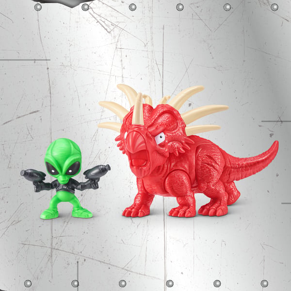 Smashers Dino vs Aliens Planet
