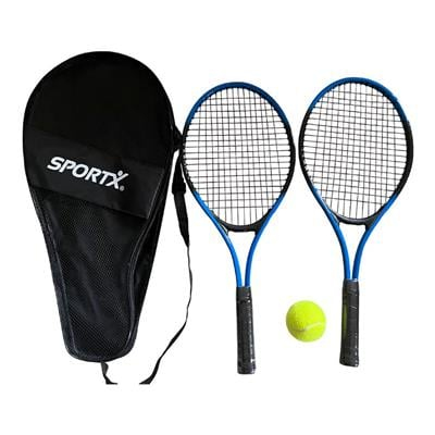 SportX 2017510 tennisketsjer Stål Flerfarvet 2 stk