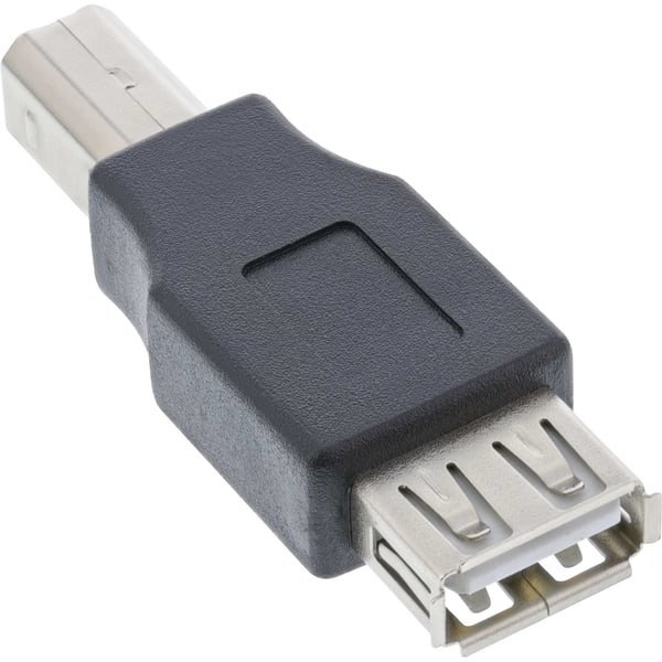 InLine 33442 kabel kønsskifter USB 2.0 A female USB 2.0-B M Beige