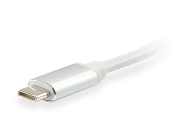 Equip 133452 USB-grafikadapter 4096 x 2160 pixlar Vit