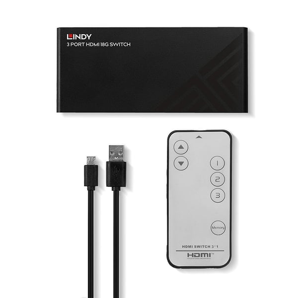 Lindy 38232 bild-switchar HDMI