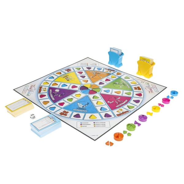 Hasbro Gaming Trivial Pursuit Family Edition Brädspel Frågespel
