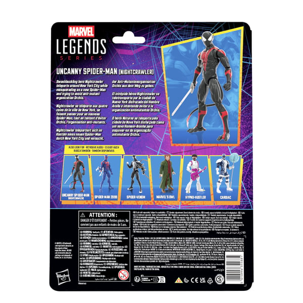 Marvel Spider-Man Marvel Legends Series Uncanny Spider-Man (Nightcrawler)