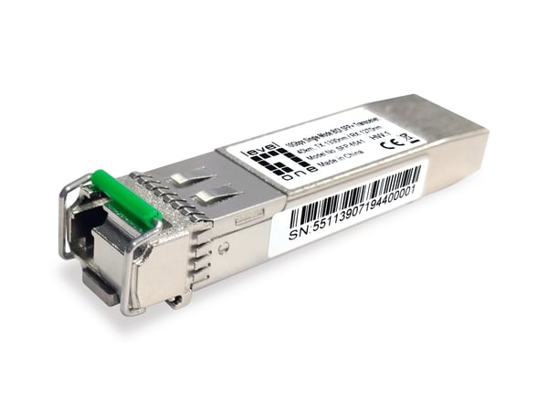 LevelOne SFP-6541 transceiver-moduler för nätverk Fiberoptik 10300 Mbit/s SFP+