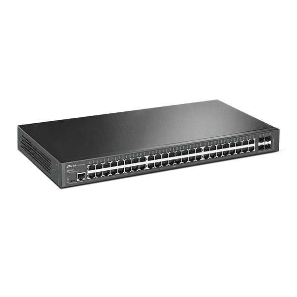 TP-Link JetStream TL-SG3452X verkkokytkin Hallittu L2+ Gigabit Ethernet (10/100/1000) 1U Musta
