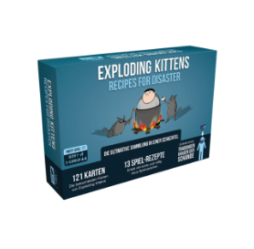 Asmodee Exploding Kittens: Recipes for Disaster 15 min Kortspel Party Asmodee Exploding Kittens: Recipes for Disaster 15 min Kortspel Party