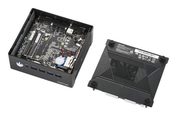 Shuttle Nano PC NT10H5 1L størrelse PC Sort 125H Intel® SoC
