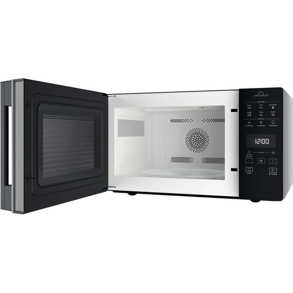 Whirlpool Chef Plus MCP 359 SL Hopea Yhdistelmämikroaaltouuni Pöytämalli 25 L 800 W