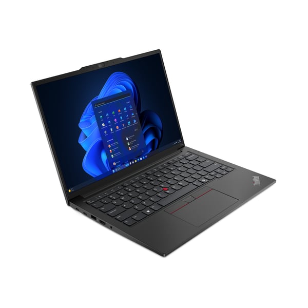 Lenovo ThinkPad E14 Gen 6 (AMD) AMD Ryzen™ 5 7535HS Laptop 35,6 cm (14") WUXGA 16 GB DDR5-SDRAM 512 GB SSD Wi-Fi 6E (802.11ax) Windows 11 Pro Tysk Sort