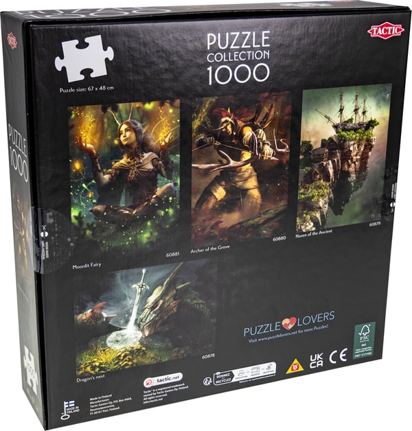 Tactic Lovers Archer of the Grove Puslespil 1000 stk Fantasy